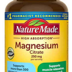 Citrato De Magnésio 250 Mg 60 Cápsulas Gelatinosas Fabricada