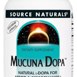Mucuna Dopa 100 Mg 120 Vegi Caps By Source Naturals