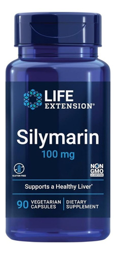 Silymarin 100 Mg 90 Vegetarian Capsules By Life Extension
