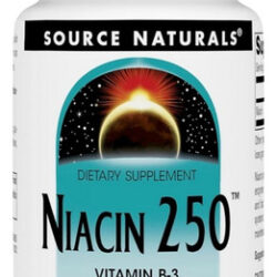 Niacin 250 Mg Timed Release, 100 Tabs By Source Naturals