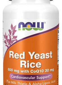 Fórmula De Arroz Com Fermento Vermelho E Coq10 60 Cápsulas D