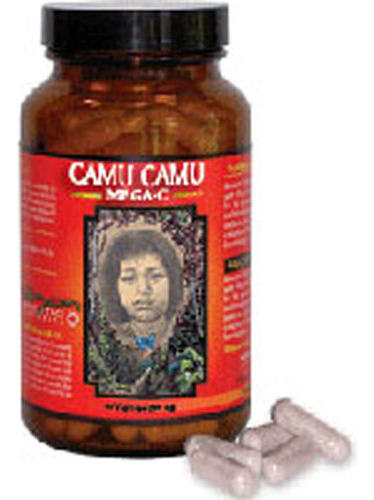 U-camu Mega C Wild Crafted 500 Mg 60 Cápsulas Da Amazon Ther