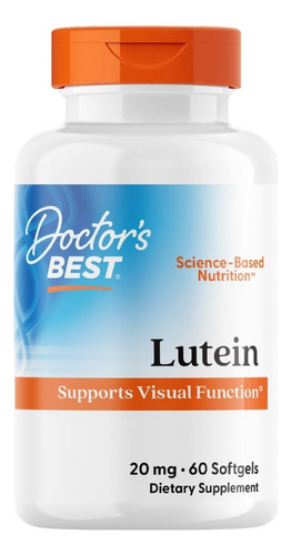 Luteína Com Luteína Floraglo 20 Mg 60 Cápsulas Gelatinosas D