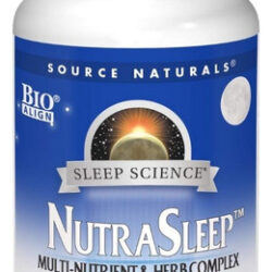 Nutrasleep 40 Tabs By Source Naturals