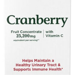 Cranberry Natural De Força Tripla 60 Cápsulas Da Nature's Bo