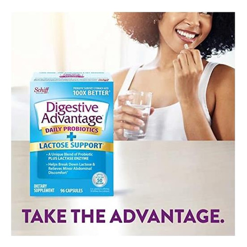 Cápsulas Advantage Lactose Defense (96 Unidades Em Uma) - Imagem 10