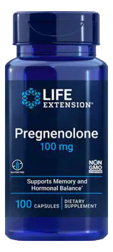 Pregnenolona 100 Mg 100 Cápsulas By Life Extension