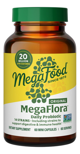 Megaflora Probiotic 60 Caps By Megafood