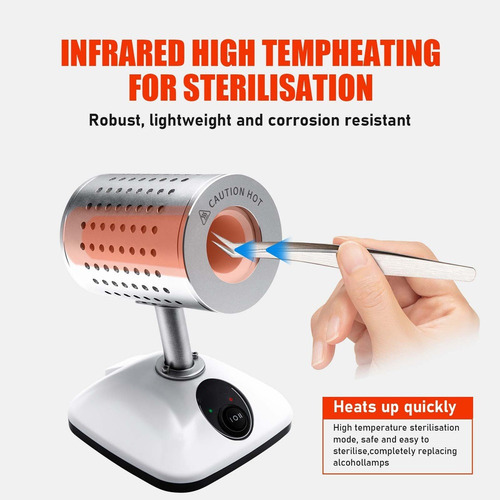 Esterilizador De Mesa Infravermelho Para Inoculação De Loop - Imagem 9