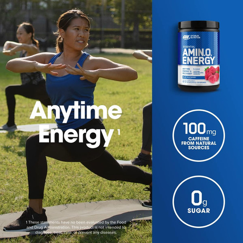 Optimum Nutrition Amino Energy - Pré-treino Com Green T Nn - Imagem 4