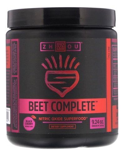 Beterraba Completa De 9,24 Onças Da Zhou Nutrition