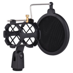 Microfone Universal De Montagem Em Choque, Adaptador Fino, P