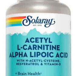 Ácido Alfa-lipóico De Acetil L-carnitina 60 Cápsulas Da Sola