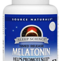 Melatonin 3 Mg Timed Release 120 Tabs By Source Naturals