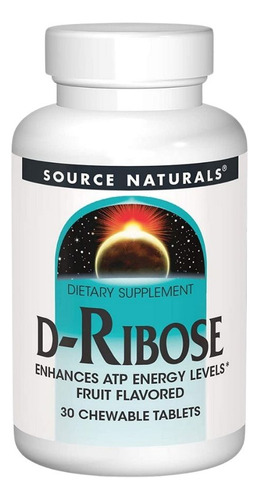 D-ribose 1000 Mg 30 Tabs By Source Naturals