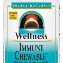 Wellness Immune Chewable 120 Wafer By Source Naturals
