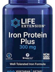 Iron Protein Plus 300 Mg 100 Vcaps Da Life Extension