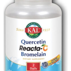 Quercetina Reacta-c Bromelaína 60 Comprimidos Da Kal