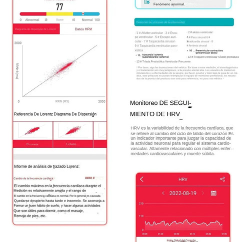 Relógio Inteligente Para Medir A Pressão Arterial Com Glicos - Imagem 7