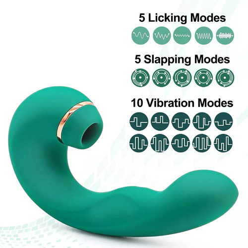 Vibrador Para Chupar A Língua Com 9 Modos De Vibração. - Imagem 3