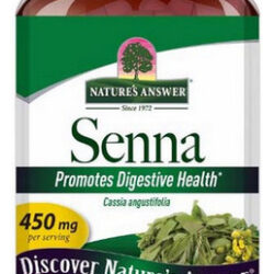 Senna Leaf 90 Cápsulas Da Nature's Answer