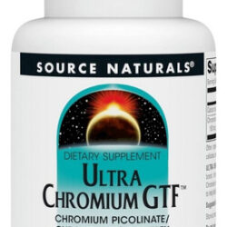 Ultra Chromium Gtf 200 Mcg 60 Tabs By Source Naturals