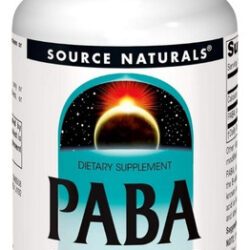 Paba 100 Mg 250 Tabs By Source Naturals