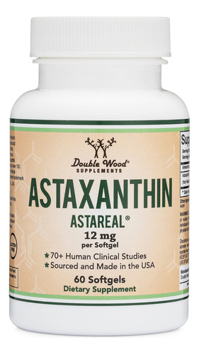 Suplemento De Astaxantina De Madeira Dupla 12 Mg Max Strengt - Imagem 4