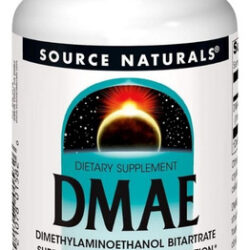 Cápsulas Dmae 100 Cápsulas Da Source Naturals