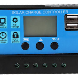 Controlador De Carga Solar Automático 60a 12v 24v Controlado