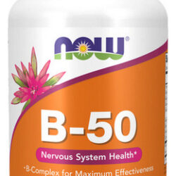 B-50 100 Cápsulas Da Now Foods