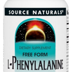 L-phenylalanine 500 Mg 100 Tabs By Source Naturals