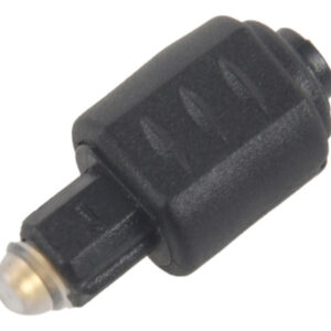 R Adaptador De Áudio Óptico Jack Fêmea De 3,5 Mm Para