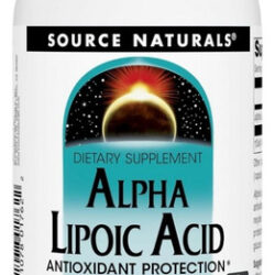 Alpha Lipoic Acid 100 Mg 120 Capsules By Source Naturals