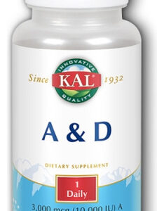 A & D 100 Softgels Da Kal