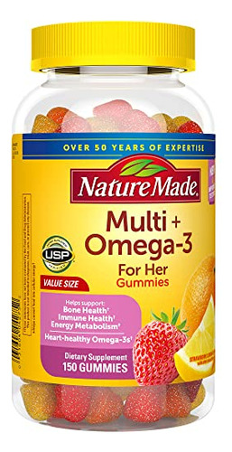 Suplemento Multivitamínico Feminino Nature Made Com Ômega-3 - Imagem 9