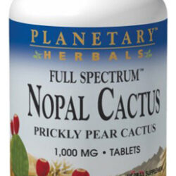 Cacto Nopal, Espectro Completo, 1000 Mg, 60 Comprimidos, Da