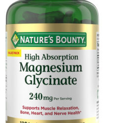 Suplemento De Glicina De Magnésio De Alta Absorção Nature&quots