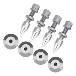 Alto-falante Isolation Spikes Stand Feet Hifi Speaker Amp Cd