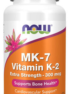 Vitamina K-7, Vitamina K-2 Extra Forte, 300 Mcg, 120 Cápsula