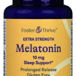 Extra Strength Melatonin 10 Mg 60 Tabs By Foster And Thrive