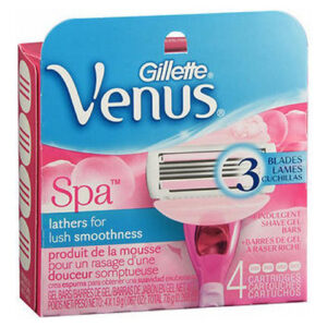Cartuchos De Chá Branco Venus Comfortglide, 4 Cada, Da Gille