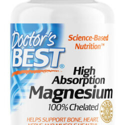 Suplemento Doctor&quots Best De Magnésio De Alta Absorção 100mg