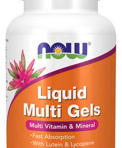 Multi Géis Líquidos 60 Géis Da Now Foods