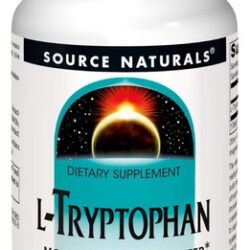 L-tryptophan 500 Mg 30 Caps By Source Naturals