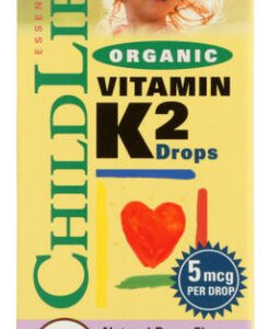 Baga Natural Orgânica De Vitamina K2 12 Ml Da Child Life Ess