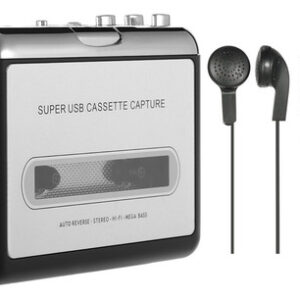 Conversor De Fita Para Mp3 De Captura De Cassete Usb Em