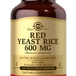 Arroz Vermelho Fermentado 600 Mg 120 V (cápsulas) Da Solgar