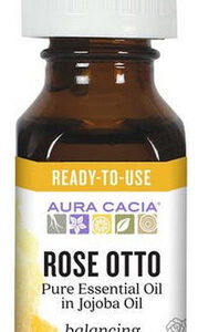 Óleo Essencial Precioso Rose Otto Com Jojoba 0,5 Fl Oz