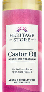 Óleo De Rícino Prensado A Frio 16 Fl Oz Pela Heritage Store